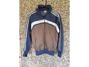 Vintage Authentic 80s Adidas Trefoil Track Jacket –  – Size M